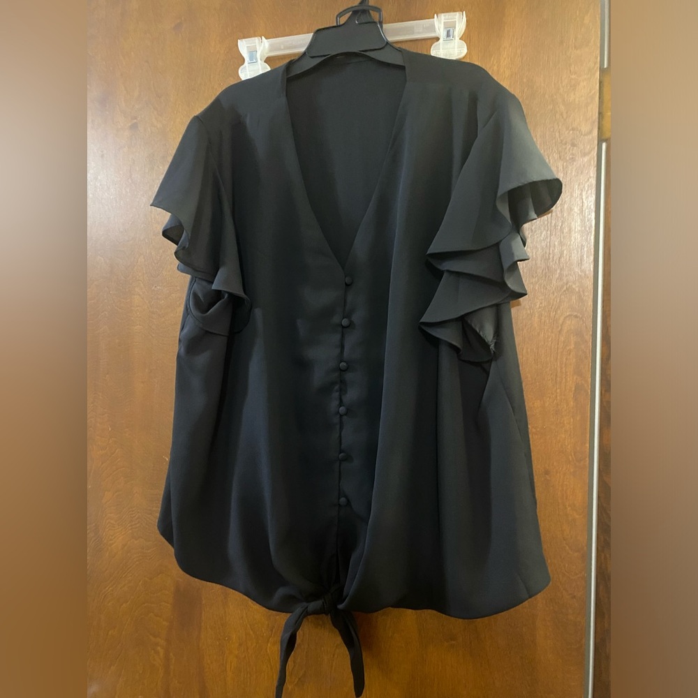Black dressy top